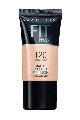 maybelline face liquid foundation fit me matte poreless liquid foundation tube classic ivory product