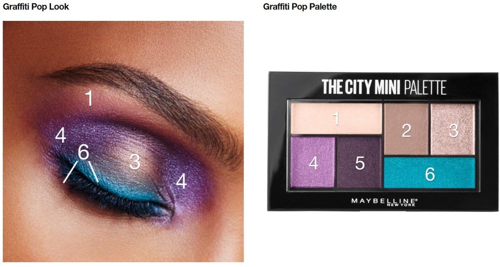 maybelline city mini palettes voting eye macro graffiti pop 1x1 06