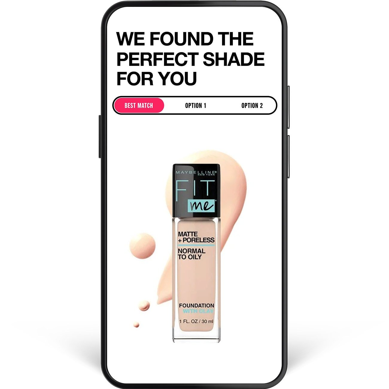 Maybelline Foundation Finder Step 3